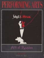 Program for Jekyll and Hyde at the Alley Theatre, Houston