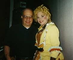Rebecca Spencer with Abe Jacob as Buttercup at ATC