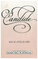 Program for Paper Mill Playhouse - Candide