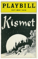 Program for Equity Library Theatre - Kismet