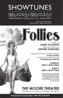 Program Cover for Follies