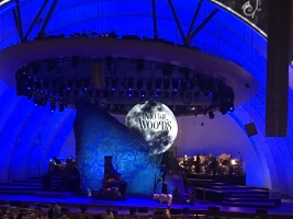 The set for Into the Woods at the Hollywood Bowl