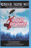Program for Musical Theatre West - Mary Poppins