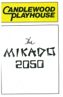 Program for Candlewood Playhouse - The Mikado 2050
