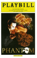 Program for The Venetian - Phantom The Las Vegas Spectacular