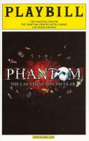 Program for The Venetian - Phantom The Las Vegas Spectacular