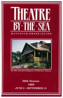 Program for Theatre By The Sea - 1992 Season